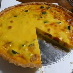 A picture of Kabocha Squash Tart.