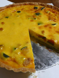 A picture of Kabocha Squash Tart.
