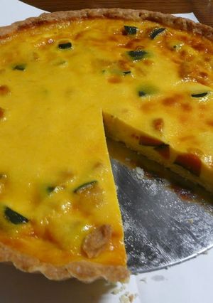 A picture of Kabocha Squash Tart.