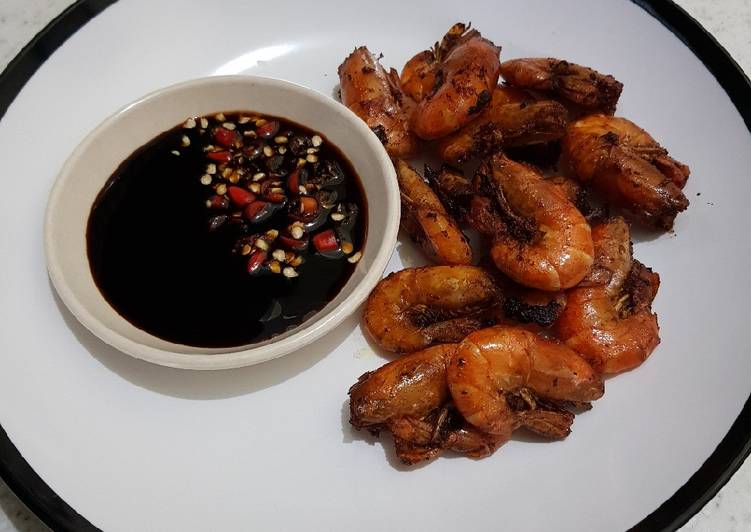 Resep Udang Goreng Bumbu Kunyit Anti Gagal