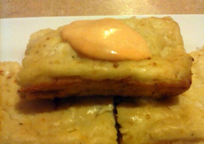 Easiest Way to Make Ultimate Feta and cottage cheese squares