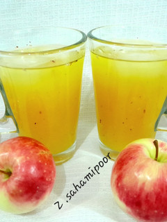 عکسی از دستور شربت سیب🍹