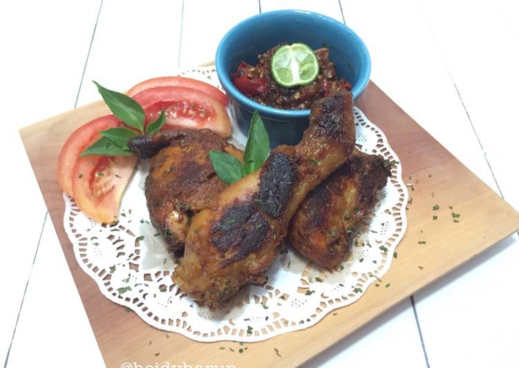9 Resep: Ayam Panggang Kemangi (Happycall) Anti Gagal!