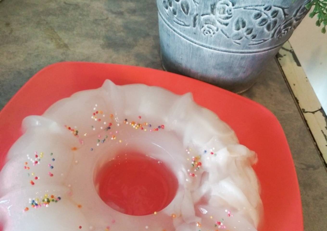 Puding Kelapa Muda