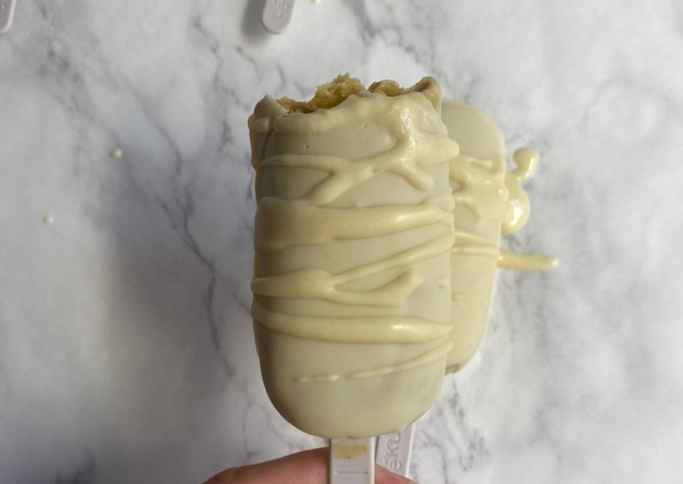 Helados de pistacho 3 ingredientes