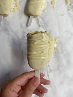 Una foto de Helados de pistacho 3 ingredientes