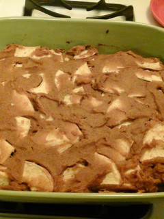 A picture of Pumpkin Apple Cake.