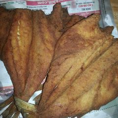 A picture of Country fried fish.