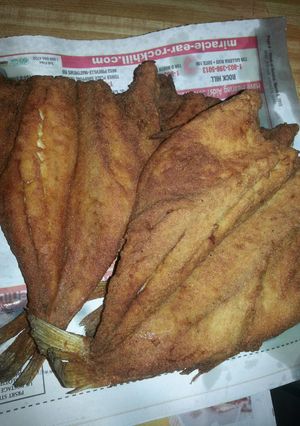 A picture of Country fried fish.