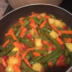 A picture of Sweet And Sour Stir Veggie fry.