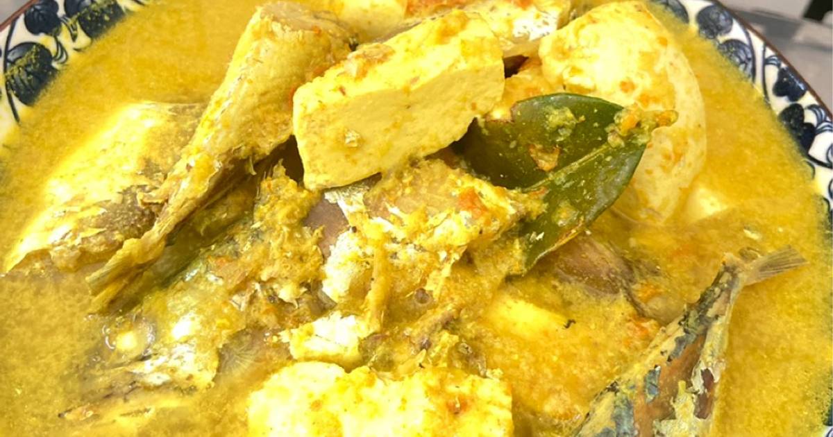 Resep 13 Ikan &amp Tahu Gulai Kuning Favorit Bunda