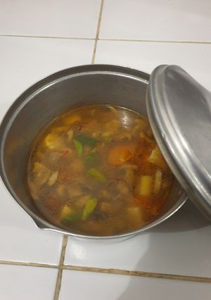 Foto resep Sayur bening jamur kancing dan udang
