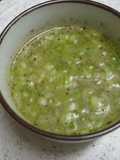 Better Than Store Bought. Salt and Leek Sauce for Grilled Beef Tongue