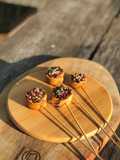 Bread Lollipop With chocolate Nutella