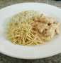 Recipe Chicken Stroganoff w/ White Rice the Delicious Perfect