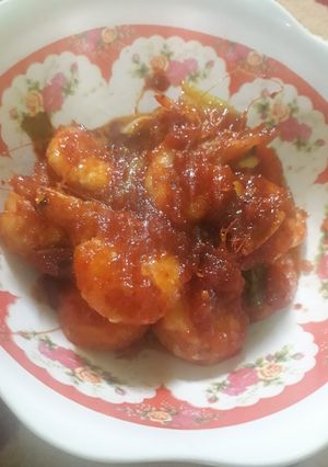 Foto resep Balado udang simpel