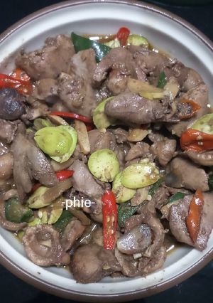 Foto resep Ati Ampela Tumis Pete