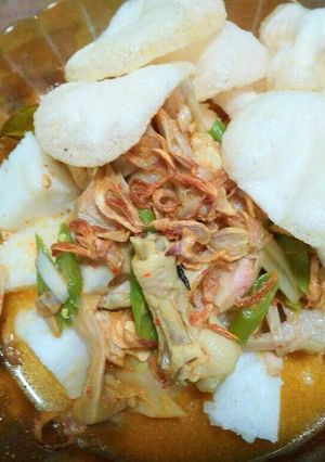 Foto resep Lontong ceker Sumatera