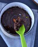 Nutella Chocolate Brownie In Microwave