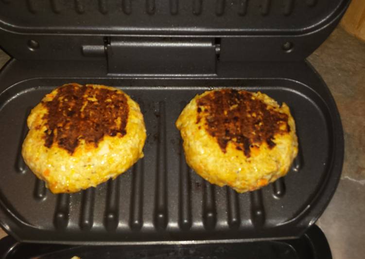 Easiest Way to Make Homemade Buffalo Chicken Burgers! !!!