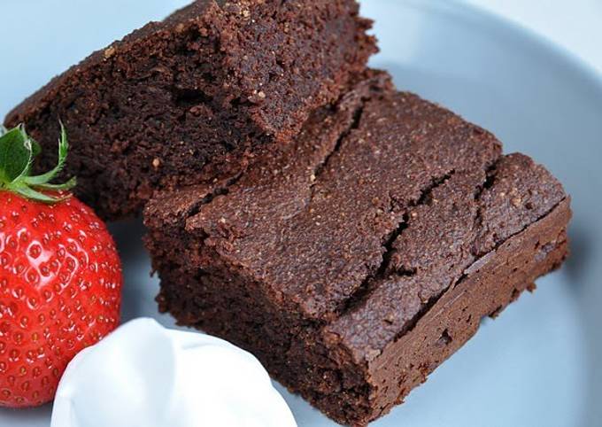 Okara Peanut Butter Vegan Brownies recipe main photo