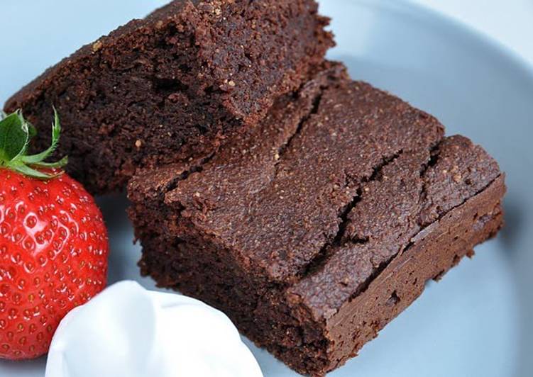 Okara Peanut Butter Vegan Brownies