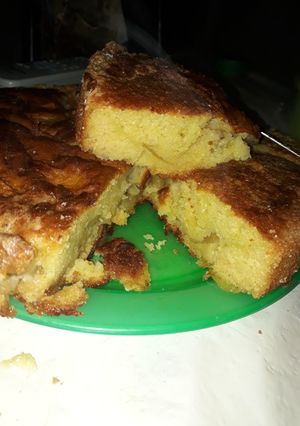 Una foto de Torta de manzana