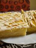 Blondies de chocolate blanco