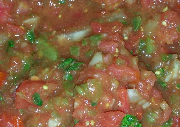 Step-by-Step Guide to Make Jamie Oliver Kick me salsa