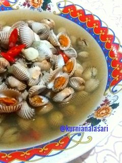 Foto resep Sop kerang dara