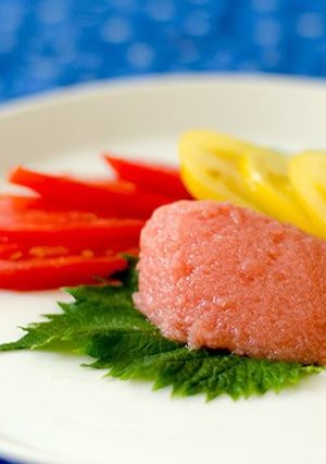 A picture of Tomato Mousse.