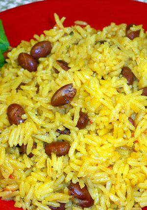 A picture of Arroz con habichuelas (Arroz junto).