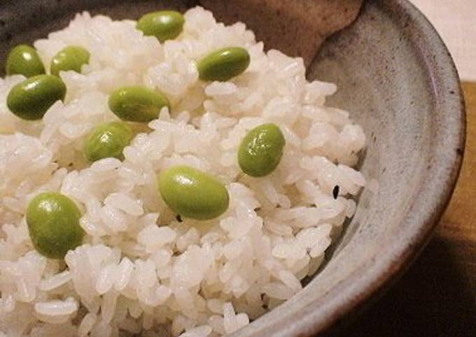 Step-by-Step Guide to Prepare Homemade Edamame Rice with Shio-Koji