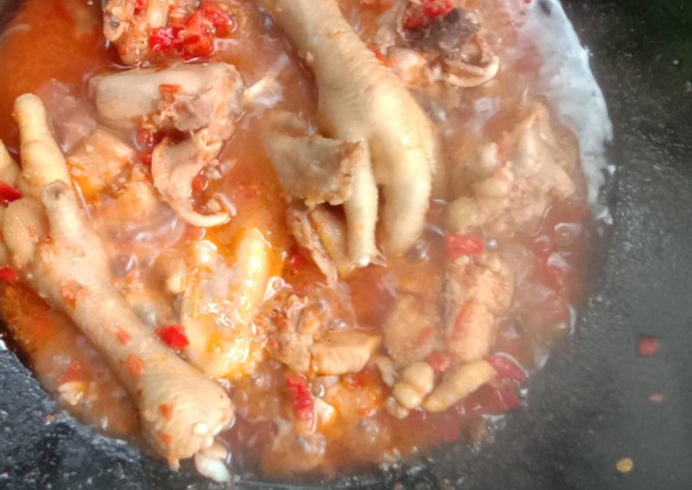 Ayam Rica-rica daun jeruk