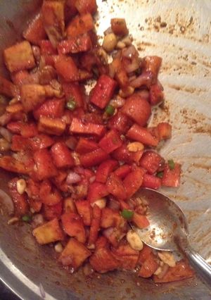 A picture of Spicy Masala Carrots Salad.