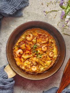 Foto resep Telur Udang Kuah ala Vietnam