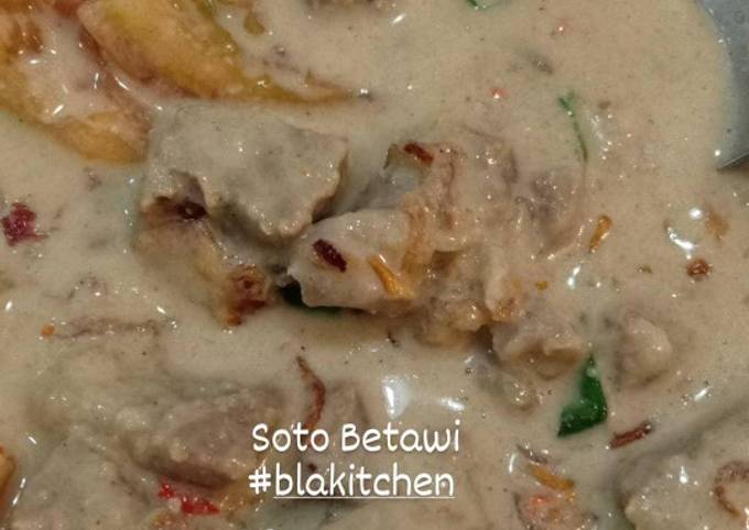 Soto Betawi kuah susu santan