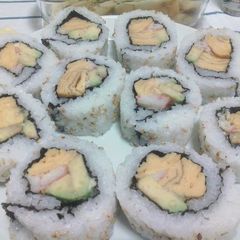 A picture of Roll 'Em Up! California Rolls.