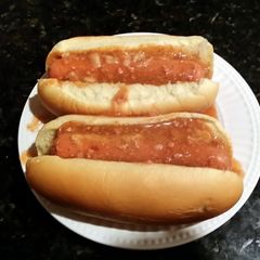 A picture of Hudson Valley Hot Wiener Sauce.