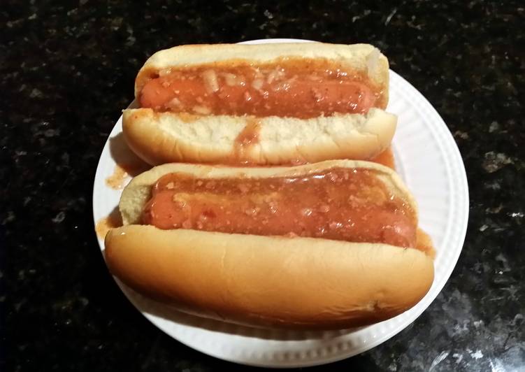 Recipe of Homemade Hudson Valley Hot Wiener Sauce