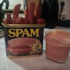 A picture of Spam fries!.