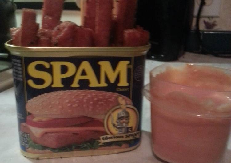Simple Way to Prepare Super Quick Homemade Spam fries!