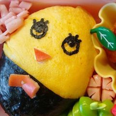 A picture of Funassyi Character Bento.