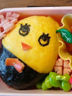 A picture of Funassyi Character Bento.