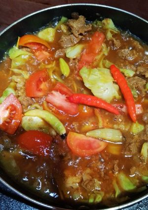 Foto resep Tongseng Kambing Tanpa Santan