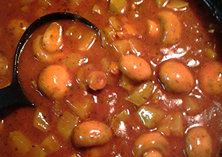 chayote tomato and mushroom soup