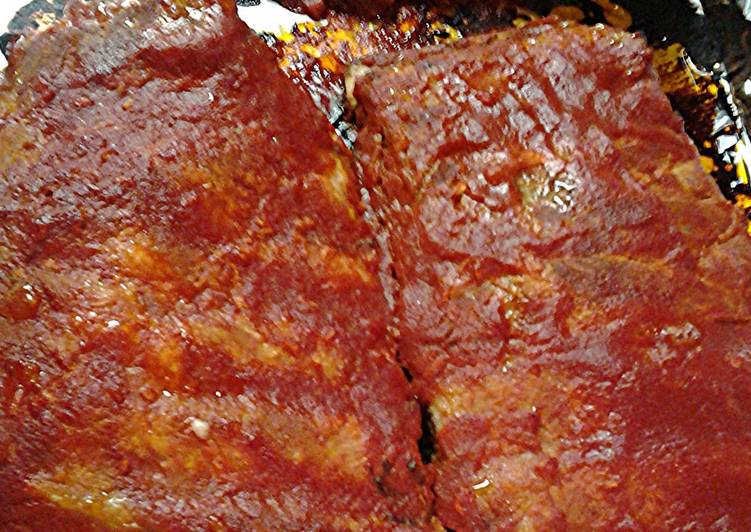 Easiest Way to Make Super Quick Homemade St Louis style ribs