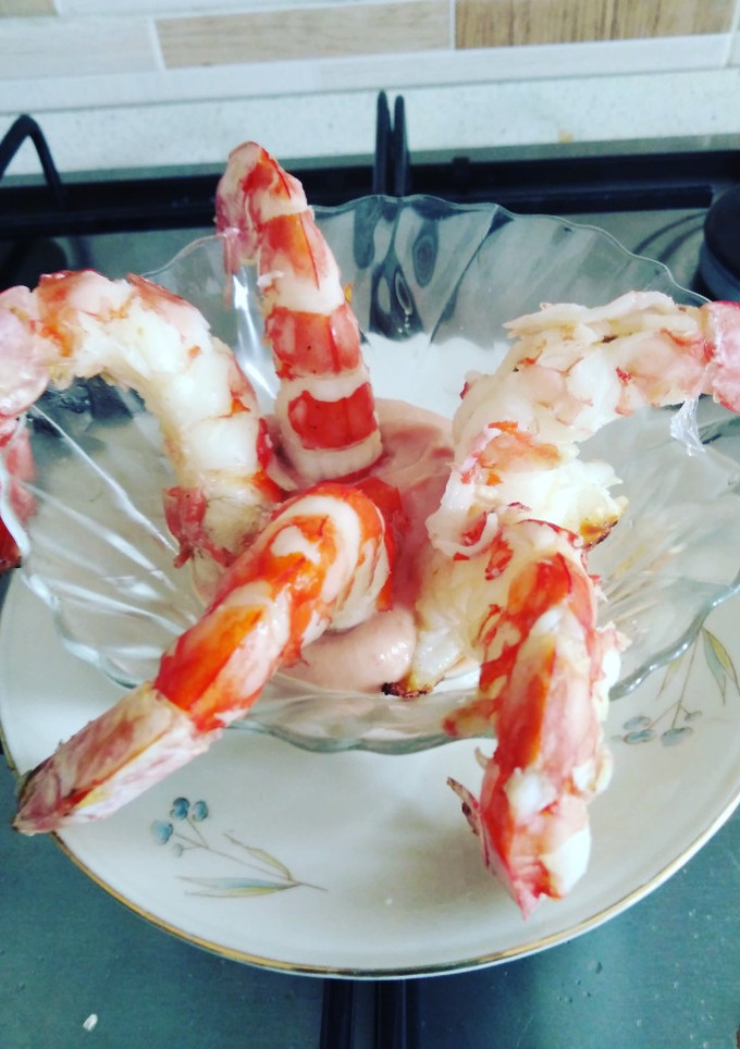 Una foto de Cocktail de langostinos Argentinos