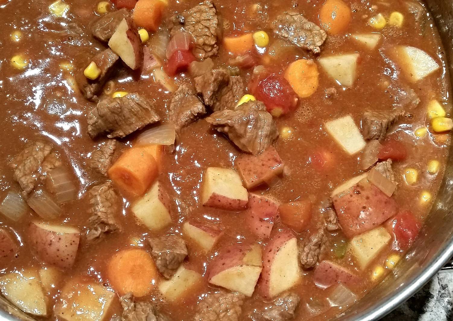 Spicy Chuck Wagon Stew Recipe by GrillMaster Cookpad