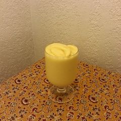 A picture of Mango smoothie.